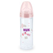 First Choice fľaša plastový silikónový cumlík New classic 250ml NUK - Ružová + tyrkysová