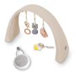 Nastaviteľná hrazdička s hračkami a bielym šumom 2 v 1 Sleepee - Sand