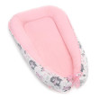 Hniezdočko pre bábätko Velvet T-tomi - Pink bears