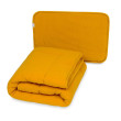 Mušelínový set prikrývka a vankúš 135 x 100 / 40 x 60 cm Babymatex - Žltý