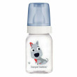 Canpol babies Fľaša s potlačou CUTE ANIMALS 120 ml - Psík