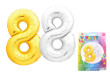 Balónik nafukovacie číslo - 8