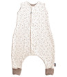 Merino spací vak bio s nožičkami králiky béžová - Veľ. 60 cm