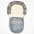 Zimný fusak New Baby Lux Wool - Graphite