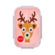 Krabička na jedlo Bento 3 Sprouts - Deer Pink