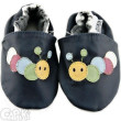 Kožené capáčky 6-12 m (20) 12,5 cm Capiki - STONOŽKA farebná