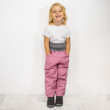 Detské softshellové otepľovačky Antique pink Esito - Veľ. 86