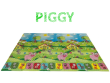 Casmatino detská skladacia podložka 2000x1400x10 mm - Piggy