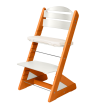 Detská rastúca stolička Jitro Plus farebná - Čerešňa + biela