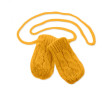 Dojčenské rukavičky pletené, zimné - Veľ. 56-68 (0-6 m) Baby Nellys - Horčicové