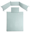 Mušelínový set obliečok 3-dielny BabyMatex - Mint