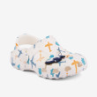 Detské nazúvaky clogsy Little Frog Biele Airoplane Coqui - Veľ. 23/24