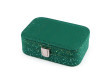 Malá šperkovnica 10x15x5 cm - zelená