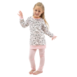 Dievčenské tunikové pyžamo Mačičky ružová Esito - Veľ. 92