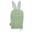 EKO Žinka bavlnená s uškami 20x15 cm - Bunny Olive green