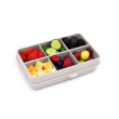 Snackle Box krabička na desiatu mini Luxe Melii - Béžová
