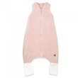 Mušelínový spací vak so zahŕňacími nohavičkami - púdrovo ružový Baby Nellys - Veľ. S