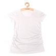 Tehotenské tričko New Baby biela - Veľ. S