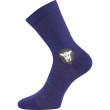 Detské ponožky anatomicky tvarované Barefootik Merino so striebrom fialovej (3 páry) - veľ. 20-24