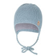 Čiapka pletená zaväzovacia LA Outlast ® Sv.mentolová - 39-41 cm