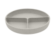 Tanier delený s prísavkou Platinum Silicone KikkaBoo - Sand