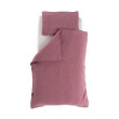 Obliečky Musselin 100/135 + 40/60 cm Träumeland - Pflaume