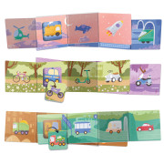 Súprava 3 Kuki leporel Autá KukiKuk