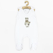 Dojčenské bavlnené dupačky New Baby Polar Bear