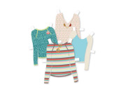 Súprava vystrihovačiek Veľká šatňa Djeco