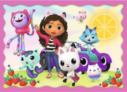 Puzzle 4v1 Gabbyina dobrodružstvo/Gabby´s Dollhouse, 35+48+54+70 dielikov