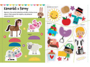 Veľké samolepky pre malé ruky Farma