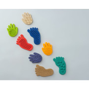 Interaktívny chodník Sensorky 28 ks pastelový