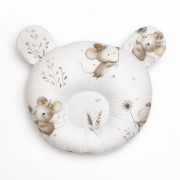 Bavlnený tvarovaný vankúšik Malá myška Baby Nellys