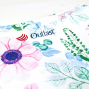 Tričko tenké dlhý rukáv tlač UV filtrom 50+ Outlast® - kvety