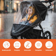 Univerzálna pláštenka na trojkolesový kočík Zopa
