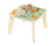 Stolík s aktivitami drevený Farmers Funday Tiny Love