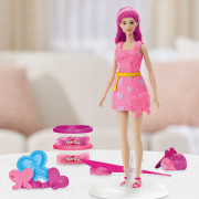 Play-Doh Barbie vlasy a srdce