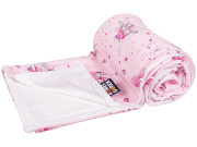 Obojstranná bambusová deka 70 x 100 cm