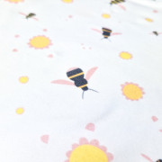 Body tenké tričko Tlač KR Outlast® UV 50+ biela čmeliaci