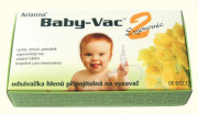 Odsávačka nosných hlienov na vysávač Arianna Baby-Vac 2 Ergonomic + kefka
