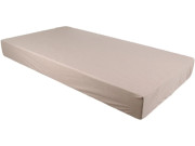 2v1 Béžové prestieradlo a chránič matraca 90x200cm