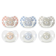 Cumlík fyziologický Deň & Noc silikón Wild & Free 6-18 m 2 ks Suavinex