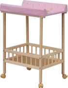 Prebaľovací pult Scarlett Spájka ECO Galaxy ružový