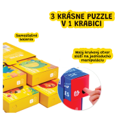 Puzzle Beep! Na ceste 3v1 Jarmelo