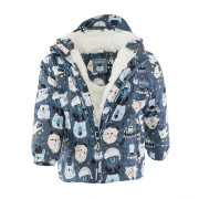 Zimná bunda chlapčenská s kožúškom Pidilidi