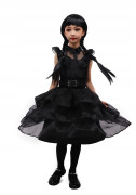 Detský kostým Wednesday s parochňou