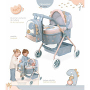 Môj prvý kočík pre bábiky s batôžkom Coco 2024 - 56 cm DeCuevas