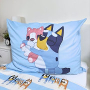 Obliečky Bluey 140 x 200, 70 x 90 cm Jerry Fabrics