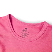 Šaty tenké s krátkym rukávom Outlast® UV 50+ jahodovej Little Angel