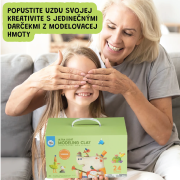 Ultra ľahká Modelovacia hmota 24 ks Jarmelo Jarmelo